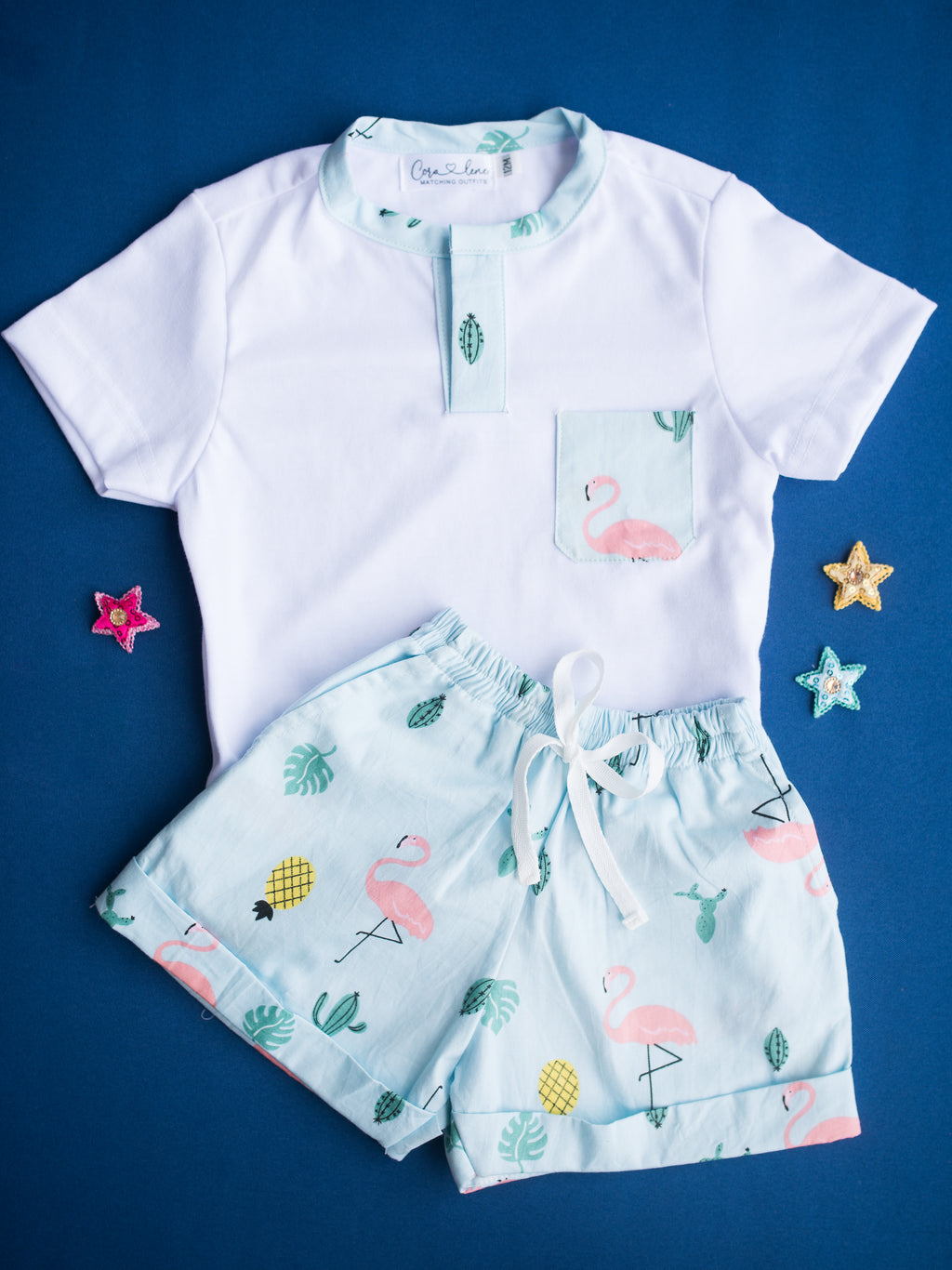 Minty Summer Boy's Outfit