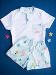 Minty Summer Boy's Outfit